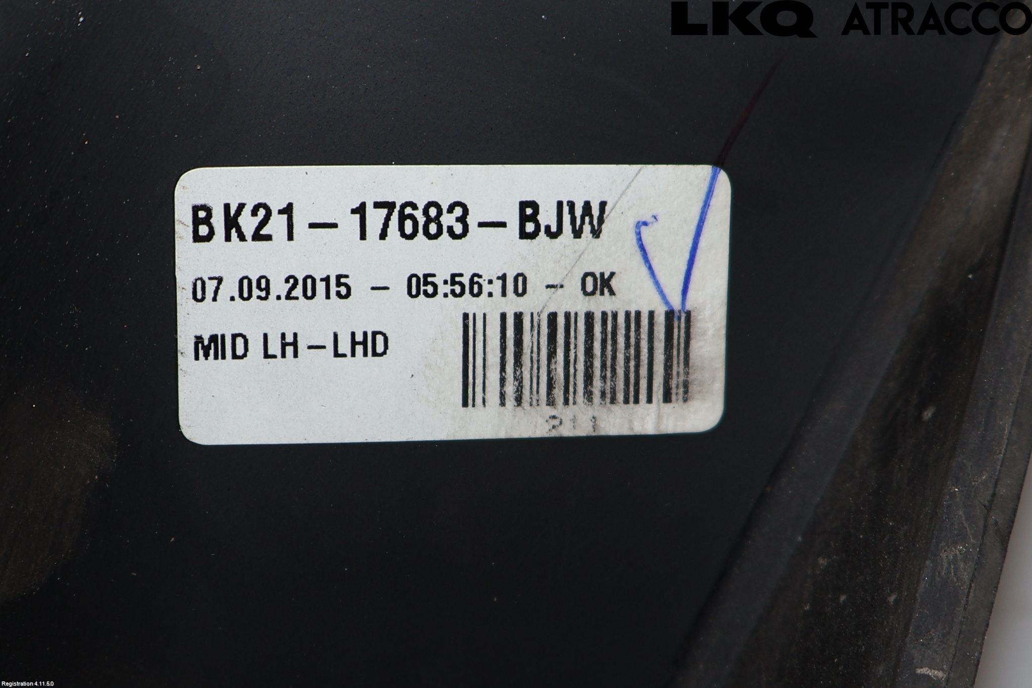 Ford TRANSIT SKÅP/BUSS 14-22 Speil V M-El Justering