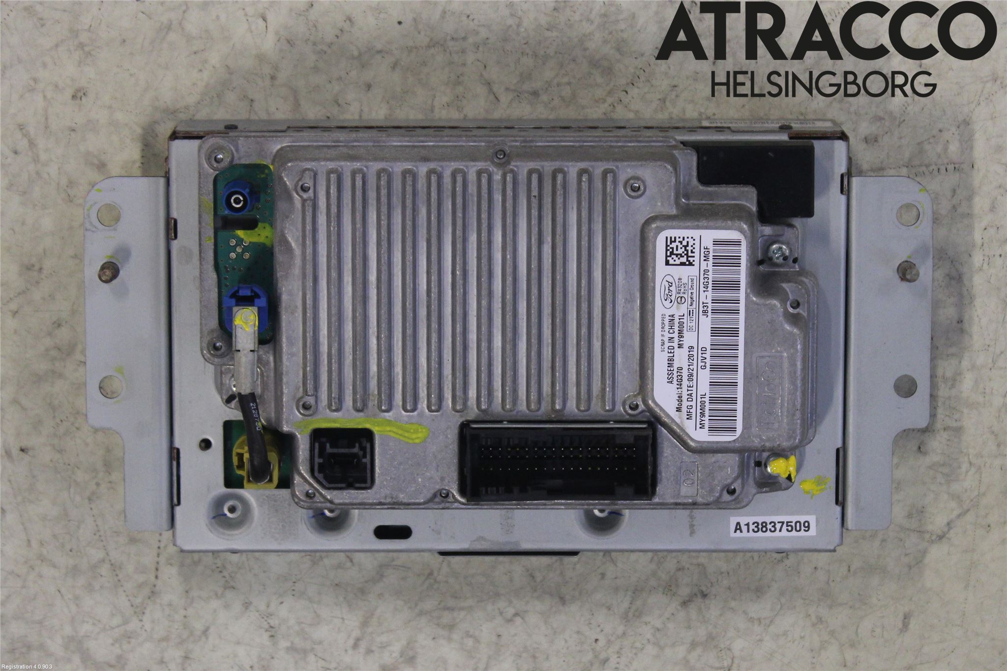 Ford RANGER EU 12-23 Multifunktionsdisplay