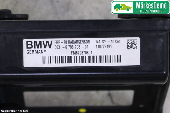 BMW X5 E70 07-13 Sensor Fartsbegrensning