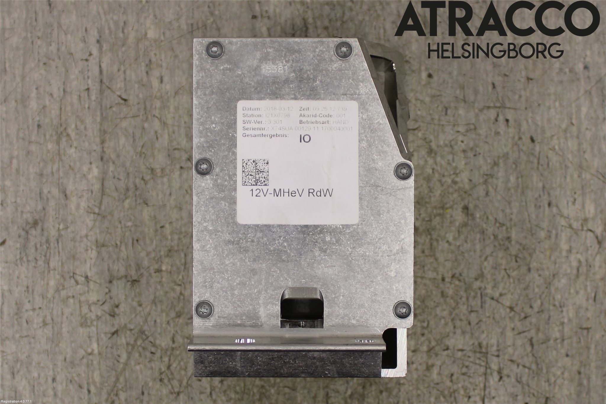 Audi A5 17- Batterikasse - Feste - Holder