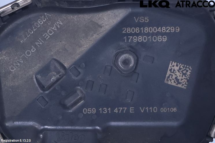 Volkswagen VW TOUAREG CR 18- Egr Ventil