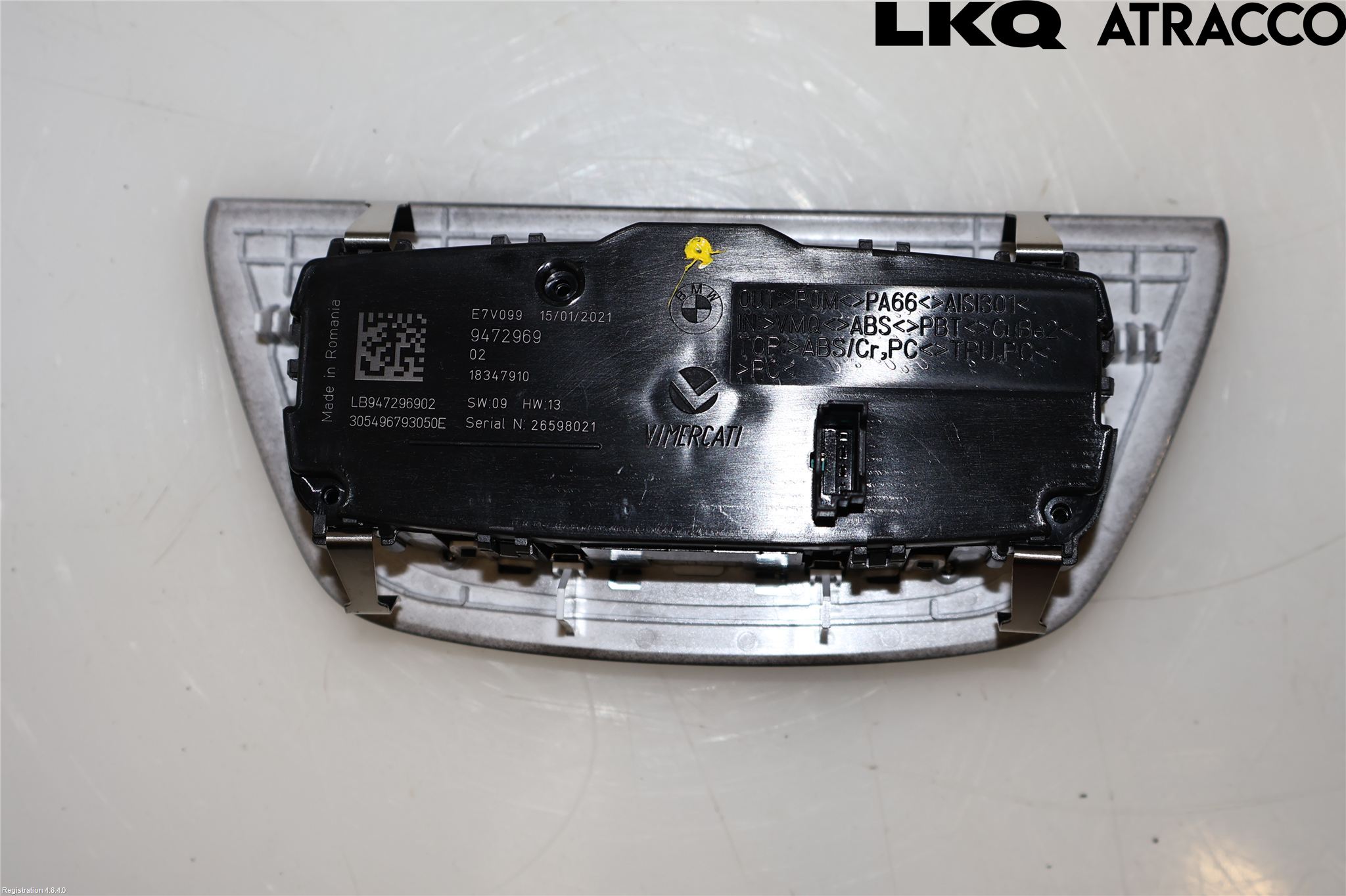 BMW 5 G30/G31/F90 17-23 Bryter Hovedlys