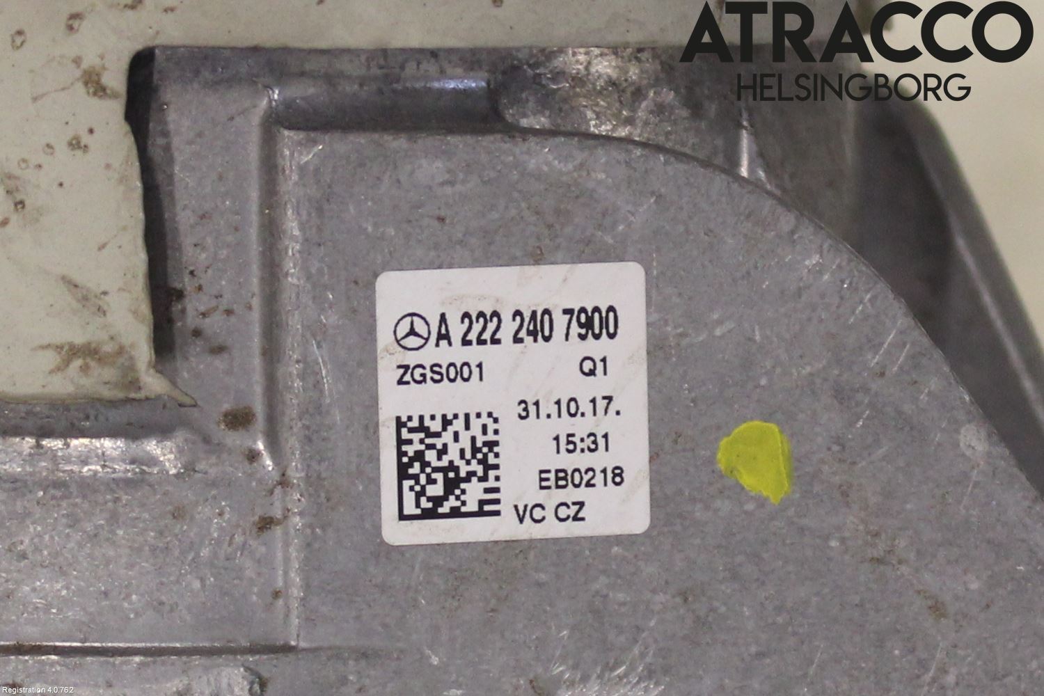 Mercedes-Benz MB S-KLASS (W222) 13-20 Motor Feste Gummi