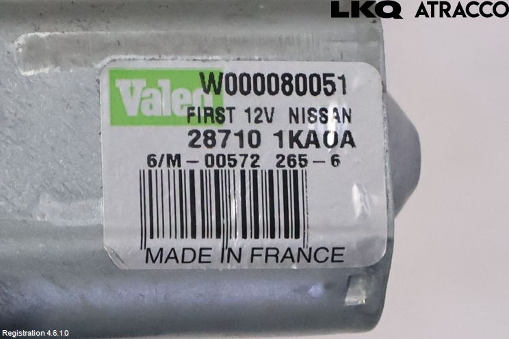 Nissan JUKE 14-19 Viskermotor Bakluke