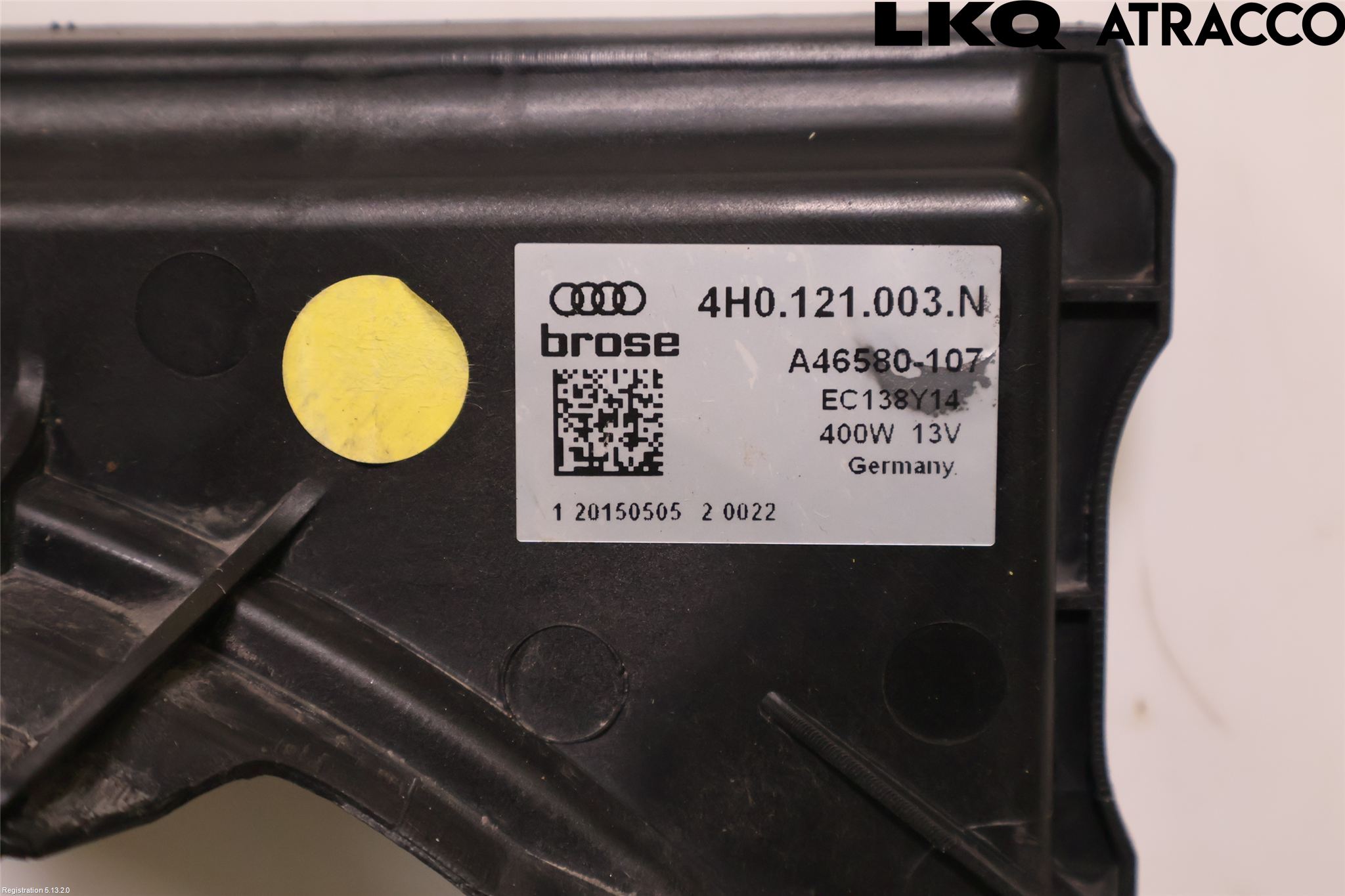Audi A6/S6 4G 11-18 Kjølevifte-Radiator Hus-Kåpe