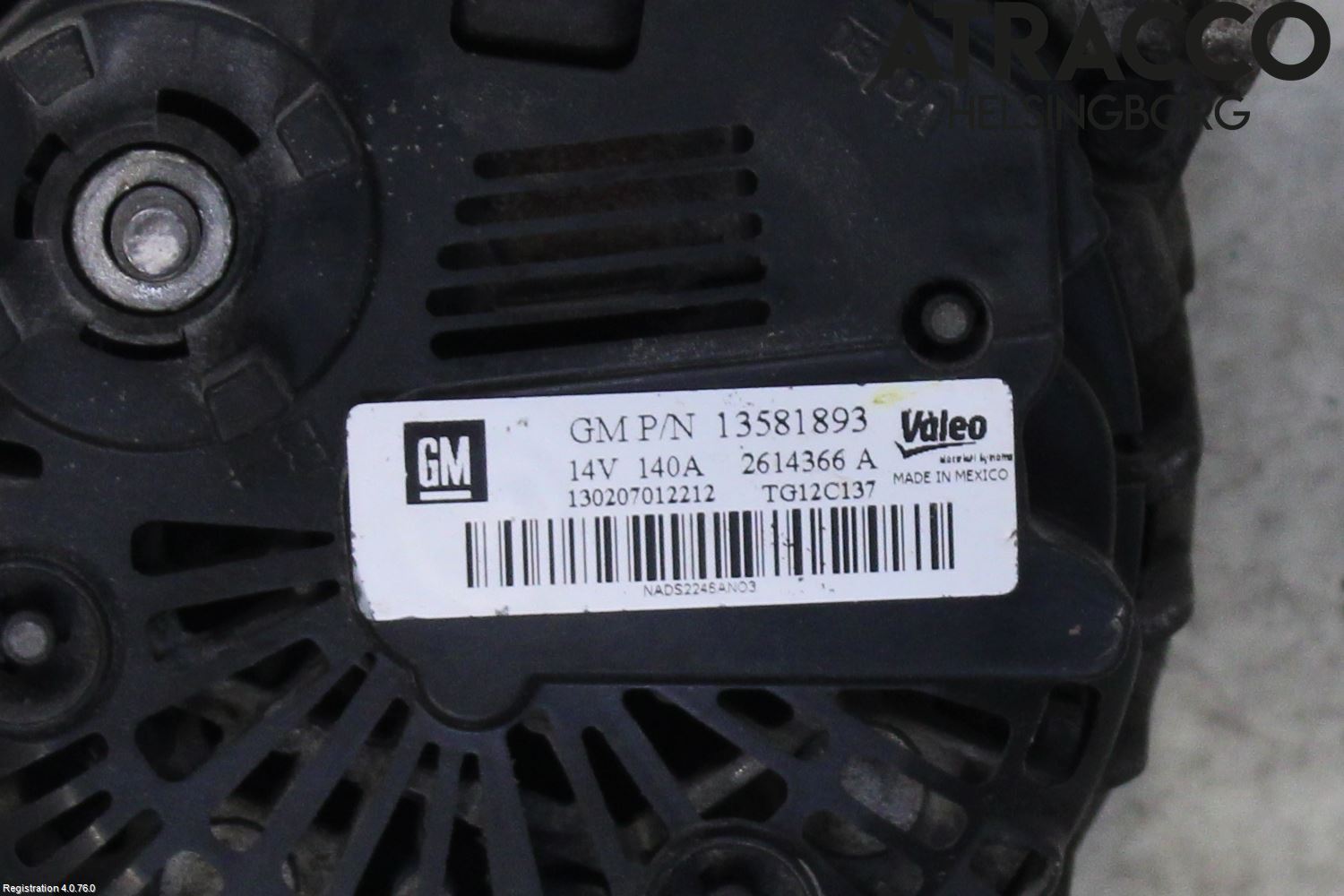 GM CHEVROLET CRUZE Dynamo