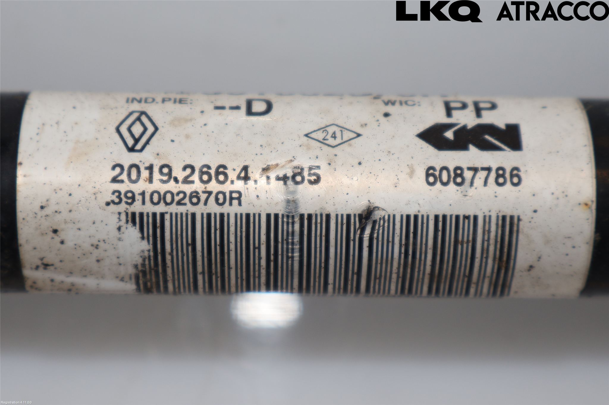 Nissan QASHQAI 17-21 Drivaksel Foran Kompl Høyre
