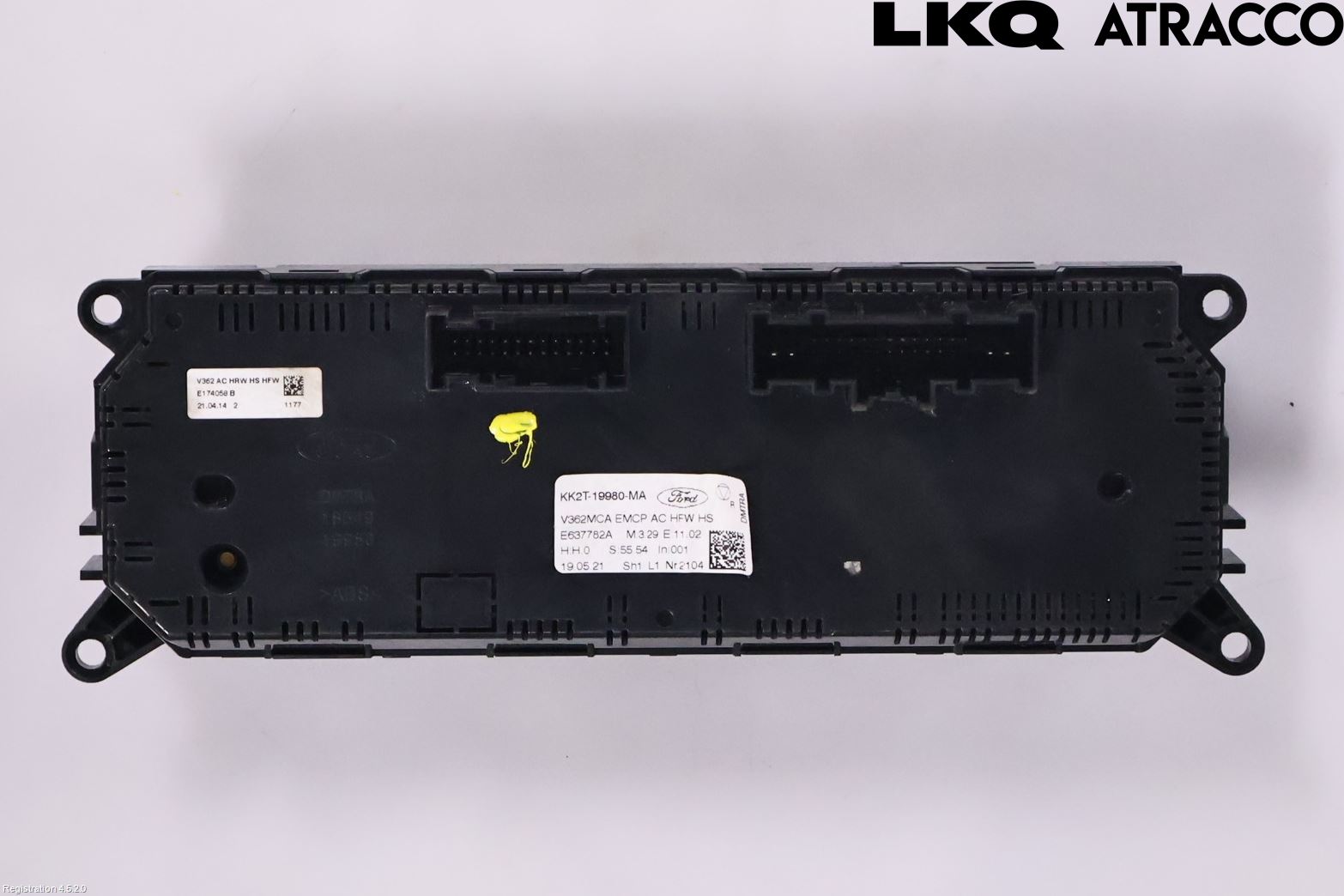 Ford TRANSIT SKÅP/BUSS 14-22 Varme Ac Betjening-Display