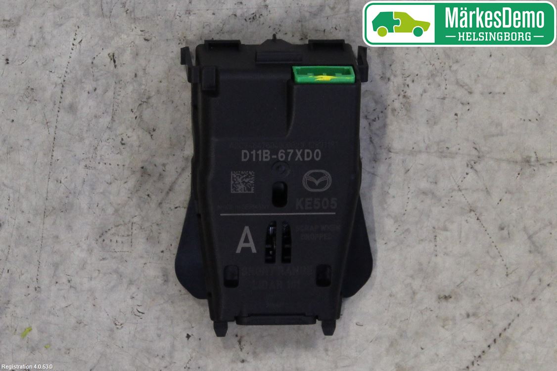 Mazda CX-3 Sensor Kollisjonsbeskyttelse