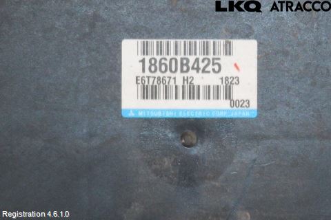 Mitsubishi ASX 10-22 Styreenhet Innsprøytning