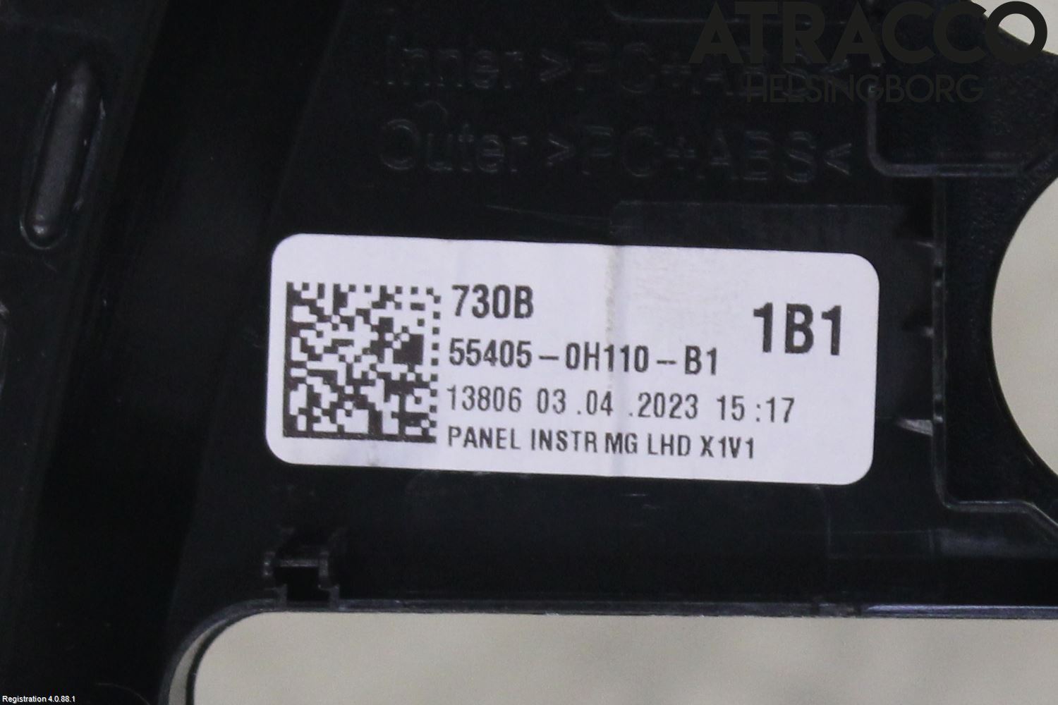 Toyota AYGO X AB70 22- Innr Radio Ramme