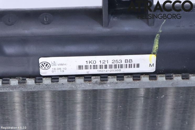 Volkswagen VW GOLF VI 09-13 Radiator Manuell