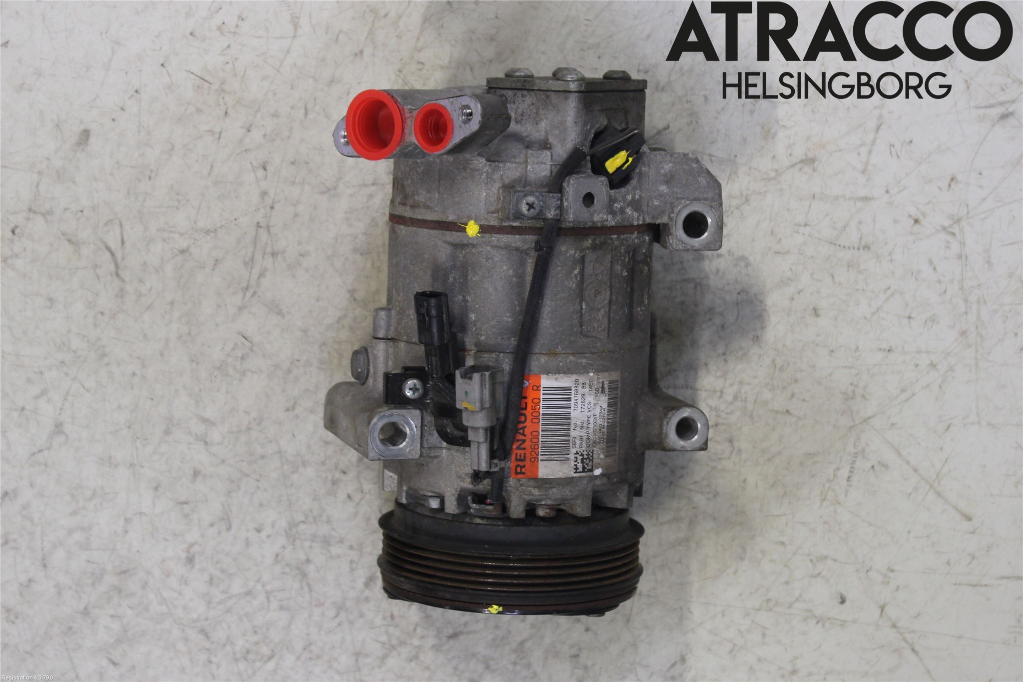Renault CLIO IV 16-19 Varme Ac Kompressor