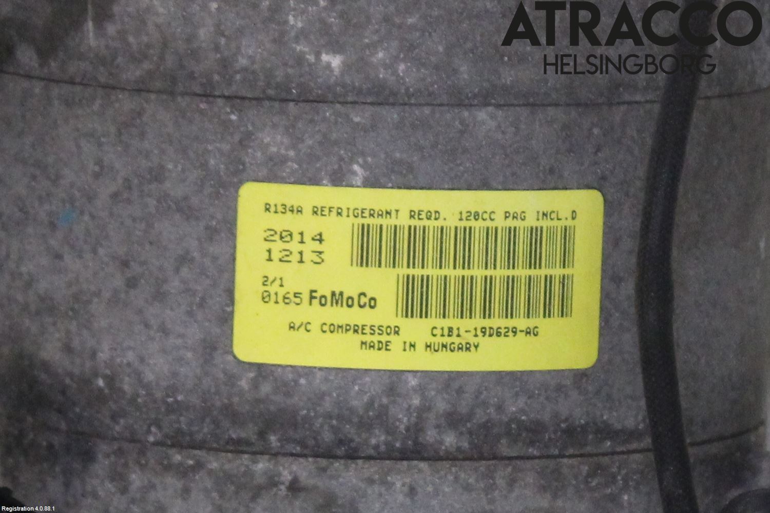 Ford FIESTA 13-17 Varme Ac Kompressor