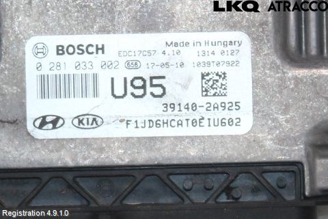 Kia CEED 12-18 Styreenhet Innsprøytning