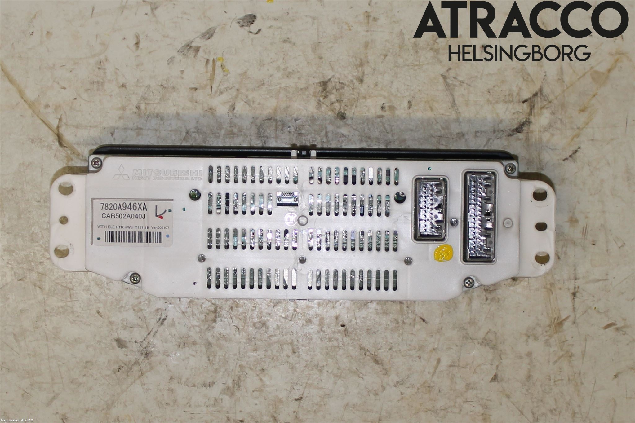Mitsubishi OUTLANDER 13-21 Varme Ac Betjening-Display
