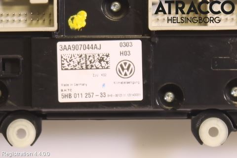 Volkswagen VW PASSAT 11-14 Varme Ac Betjening-Display