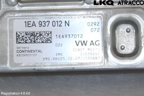 Volkswagen VW ID.3 21- Styreenhet Klima