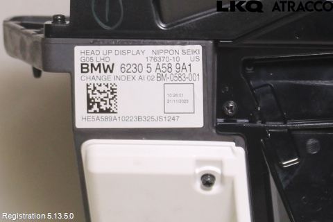 BMW X5 G05 18- Instr Kombinert
