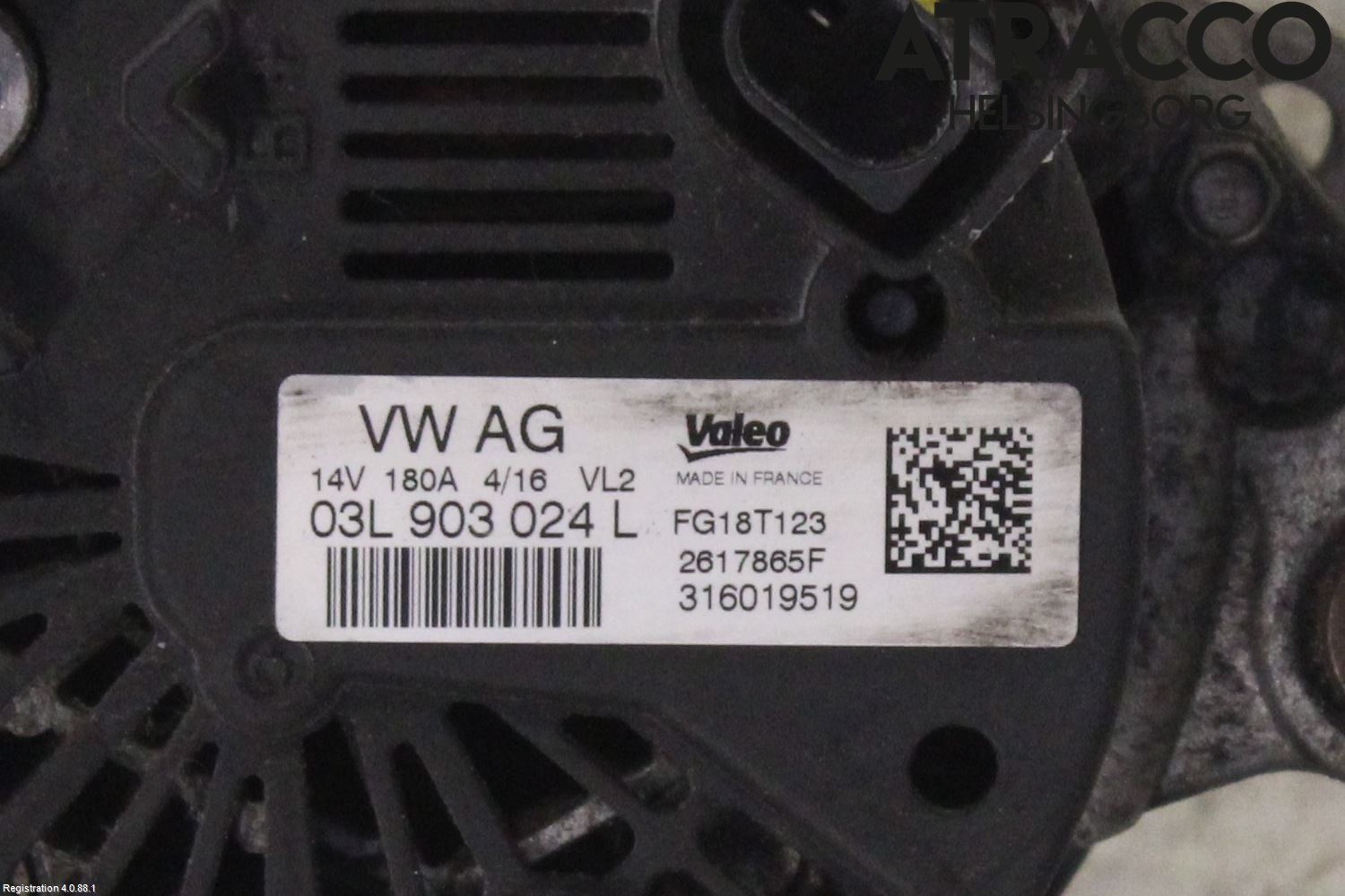 Volkswagen VW TRANSP/CARAVELLE (T6) 16-22 Dynamo