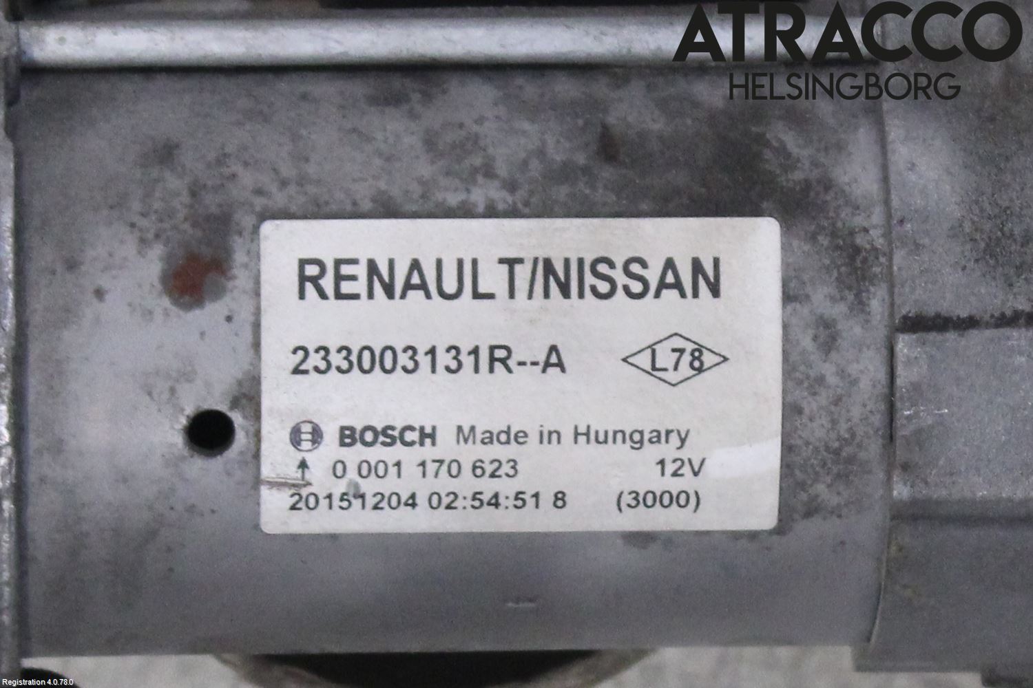 Nissan X-TRAIL 14-21 Startmotor Diesel