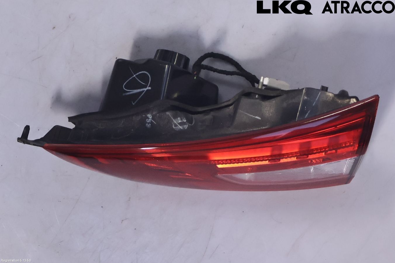 Nissan QASHQAI 14-17 Baklykt Høyre  På Luke(Indre)