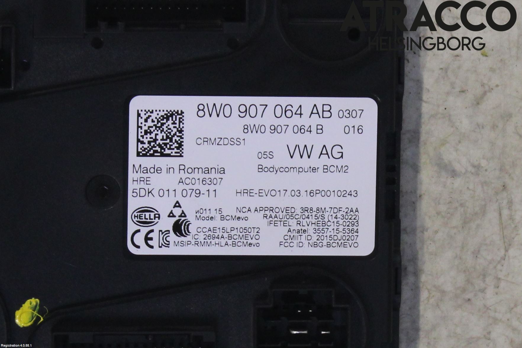 Audi A4/S4 B9 16-19 Styreenhet Klima