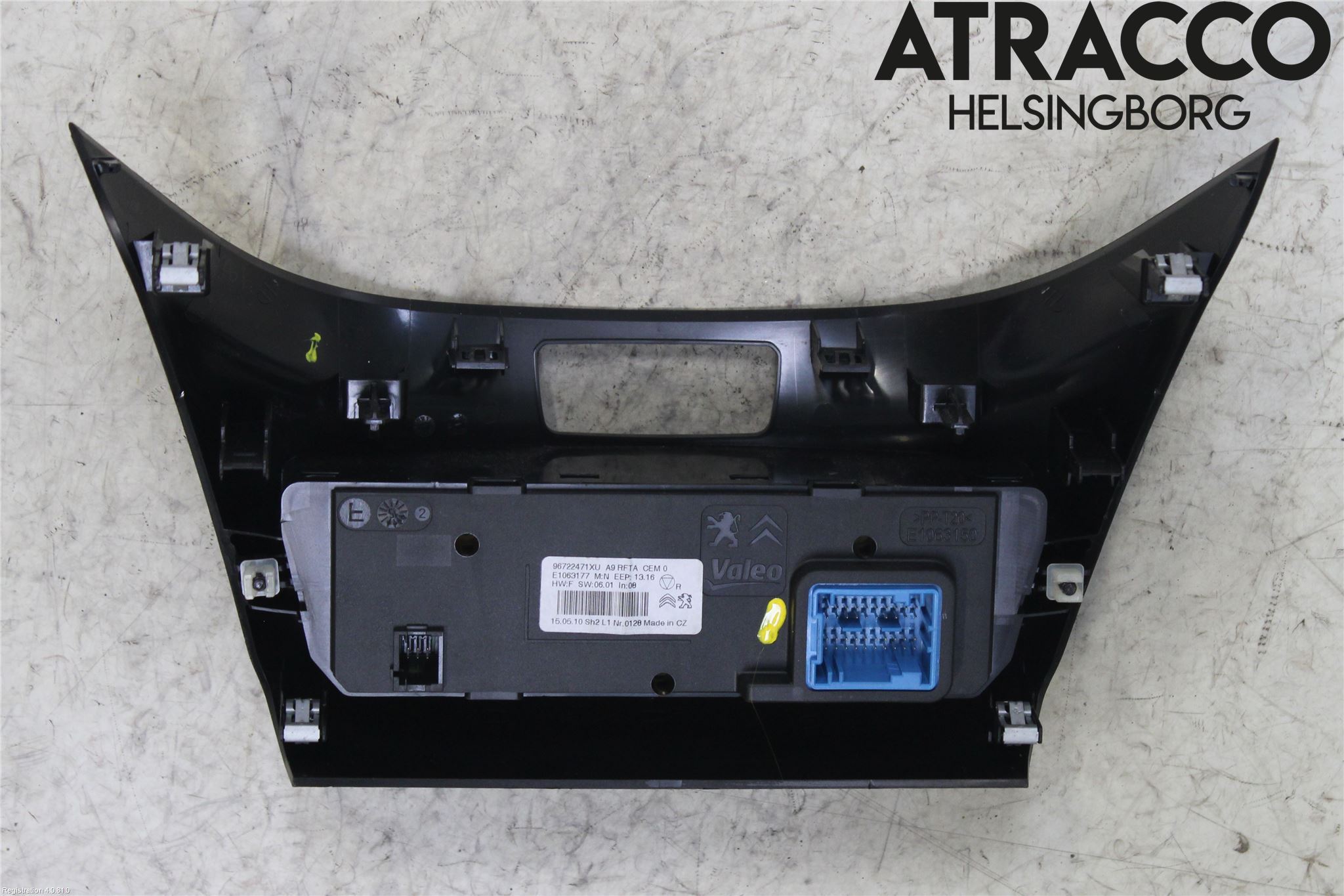 Peugeot 2008 13-20 Varme Ac Betjening-Display