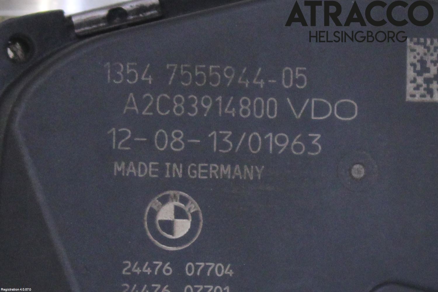 BMW 5 F10/F11/F18 09-17 Inns Spjeldhus