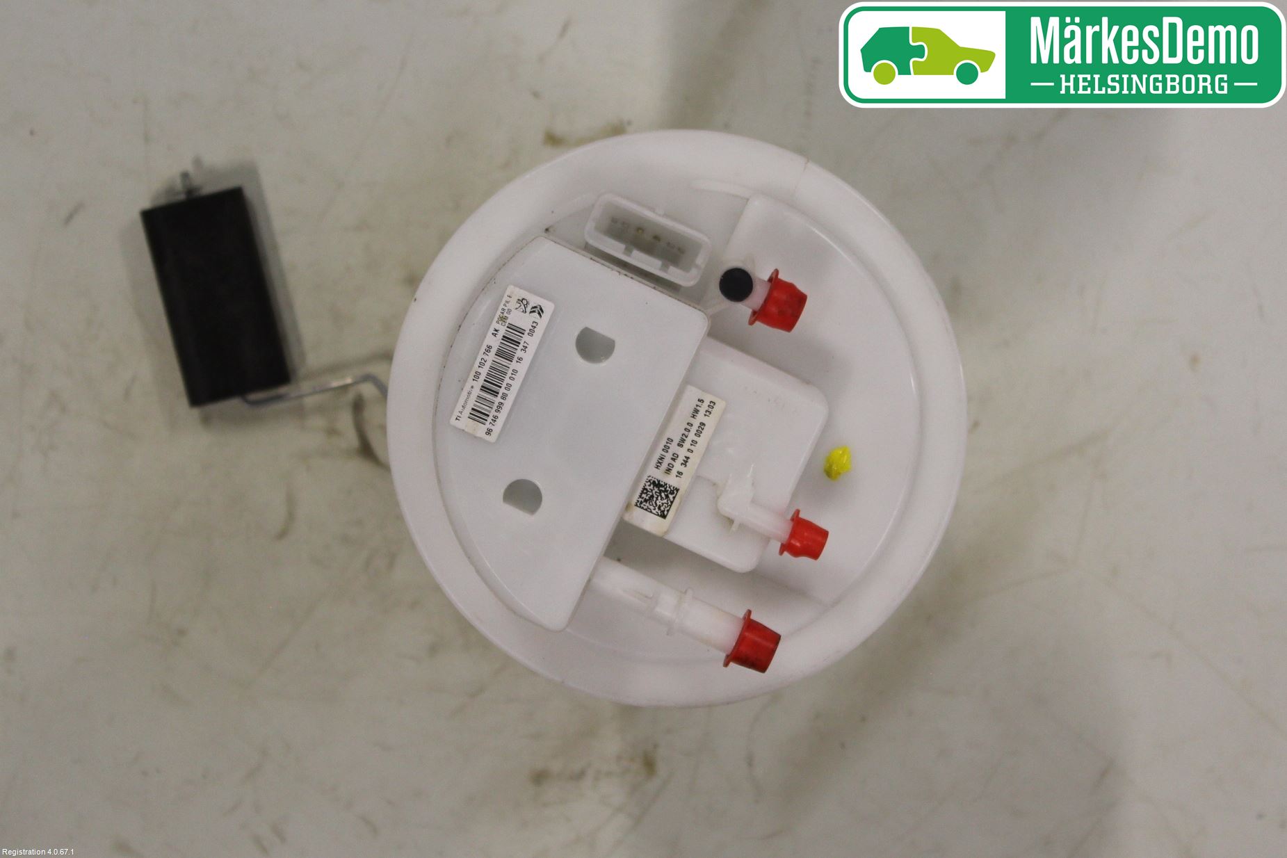 Peugeot 308 14-21 Drivstoffpumpe Fødepumpe El