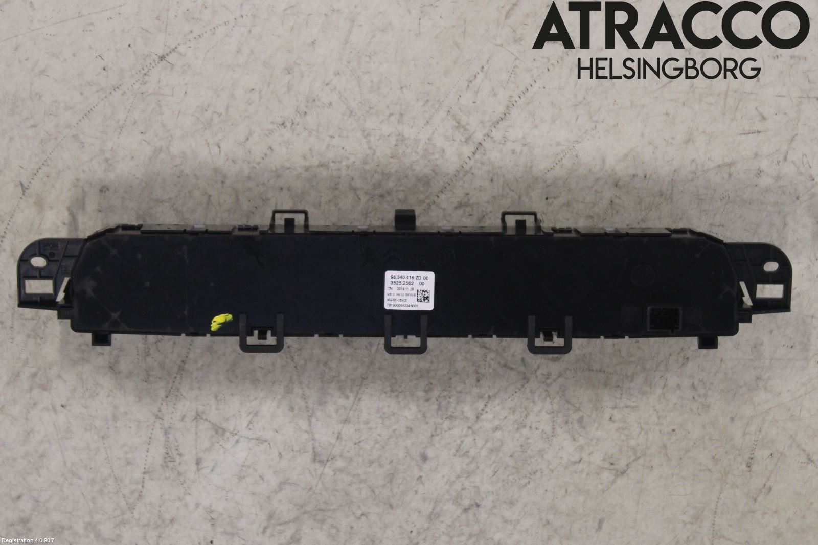 Citroen BERLINGO/E-BERLINGO 19- Varme Ac Betjening-Display