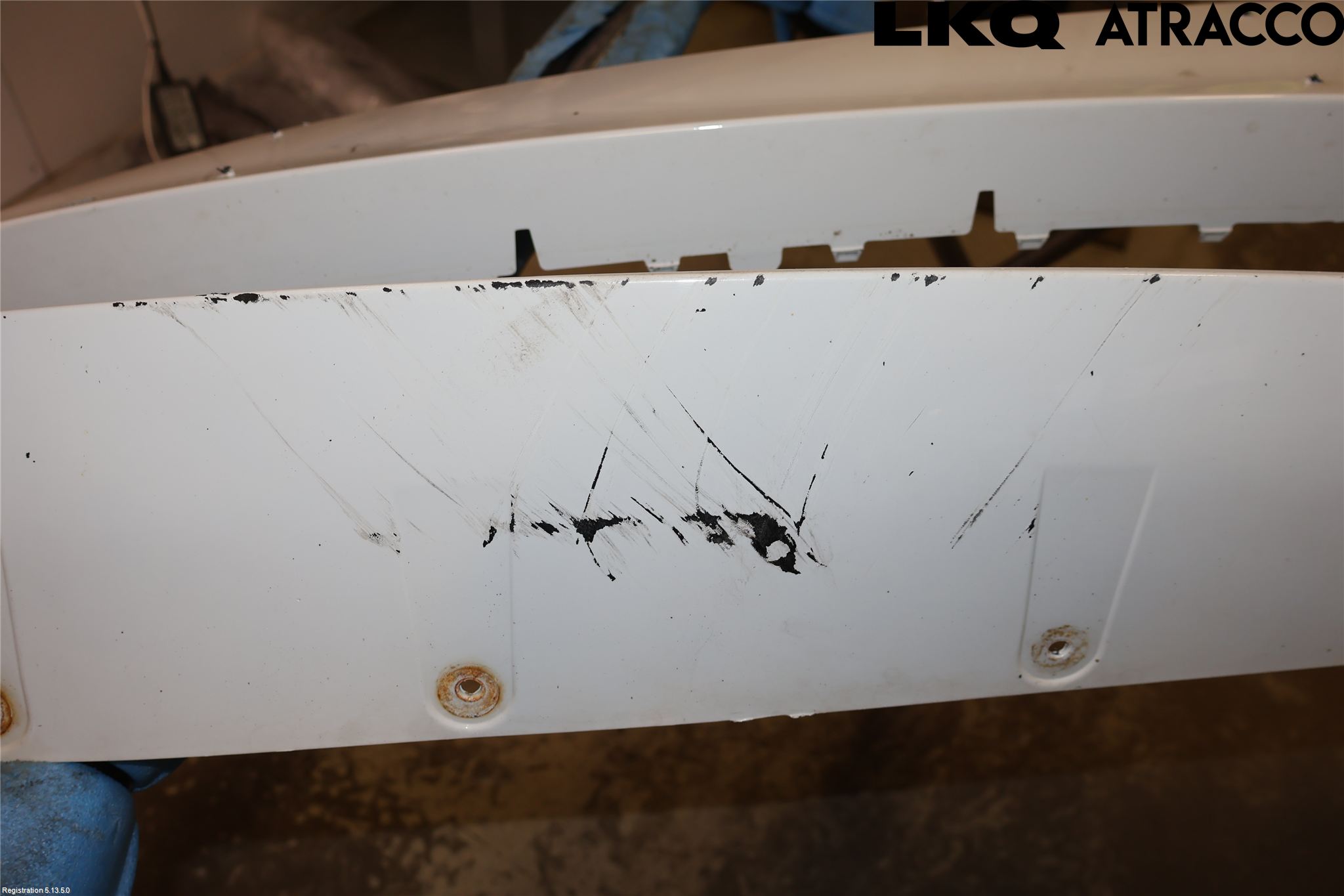 BMW 5 G30/G31/F90 17-23 Støtfanger Foran Plastdeksel