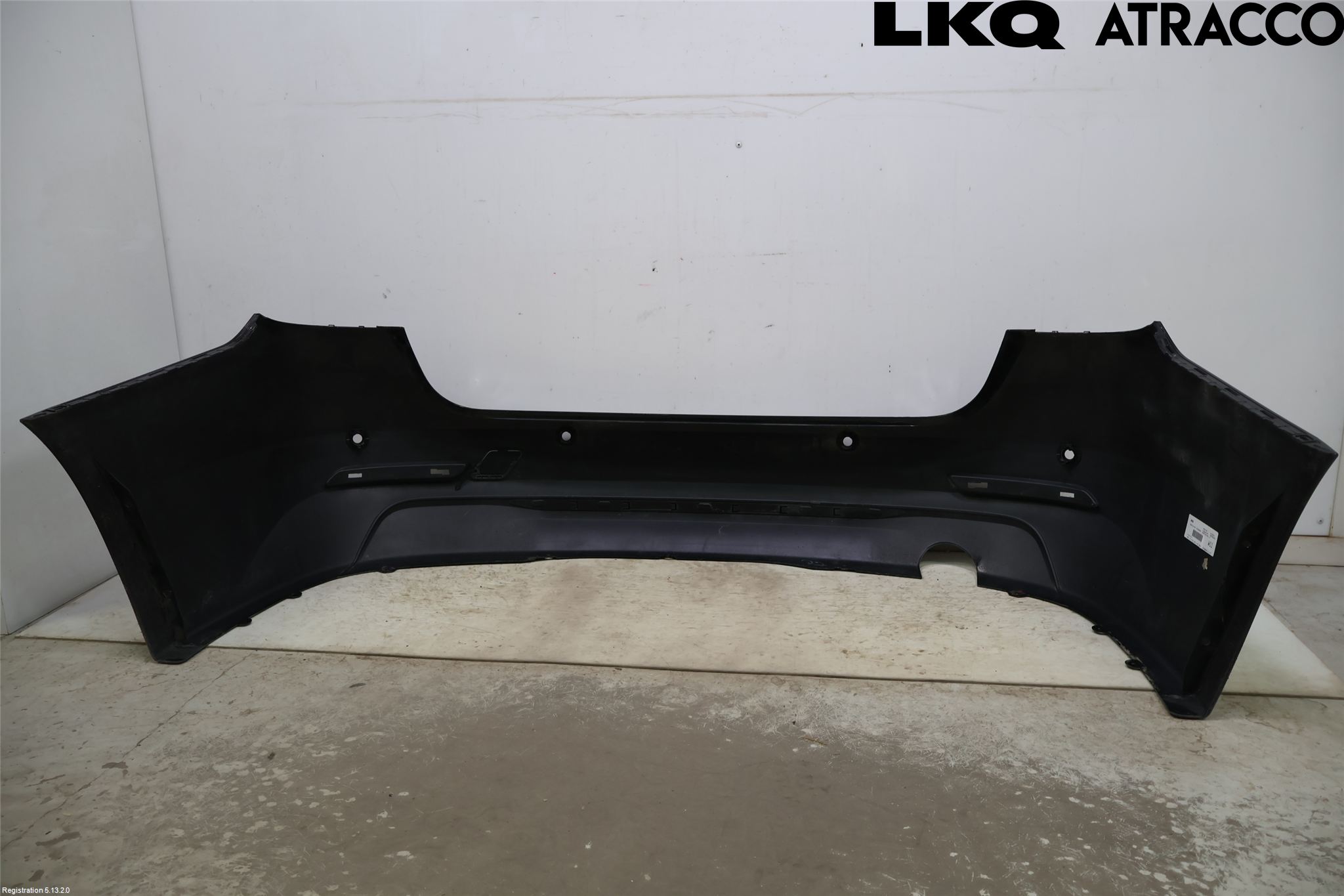 BMW 3 F30/F31/F80 12-19 Støtfanger Bak Overtrekk