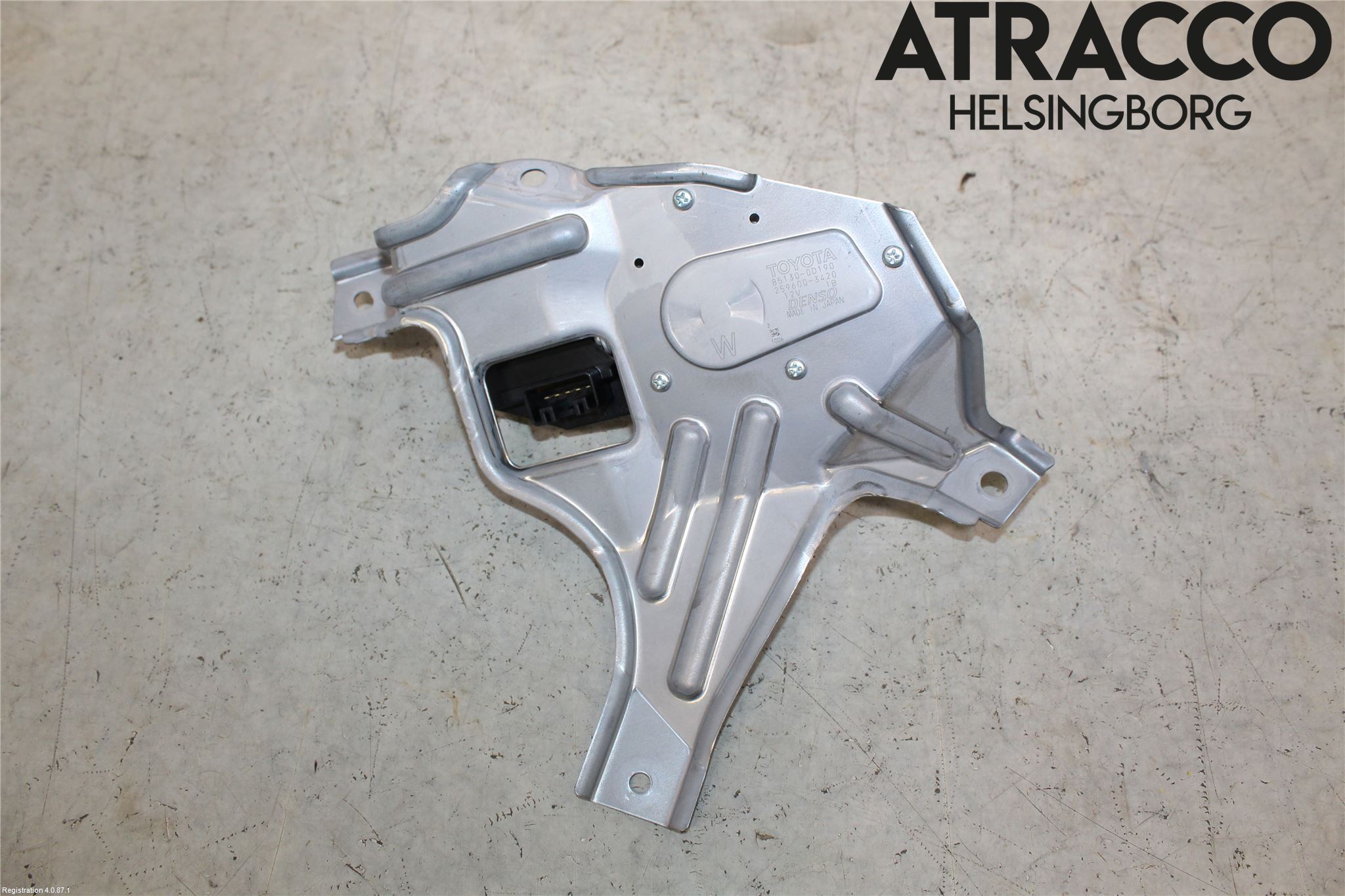 Toyota YARIS XP130 15-20 Viskermotor Bakluke