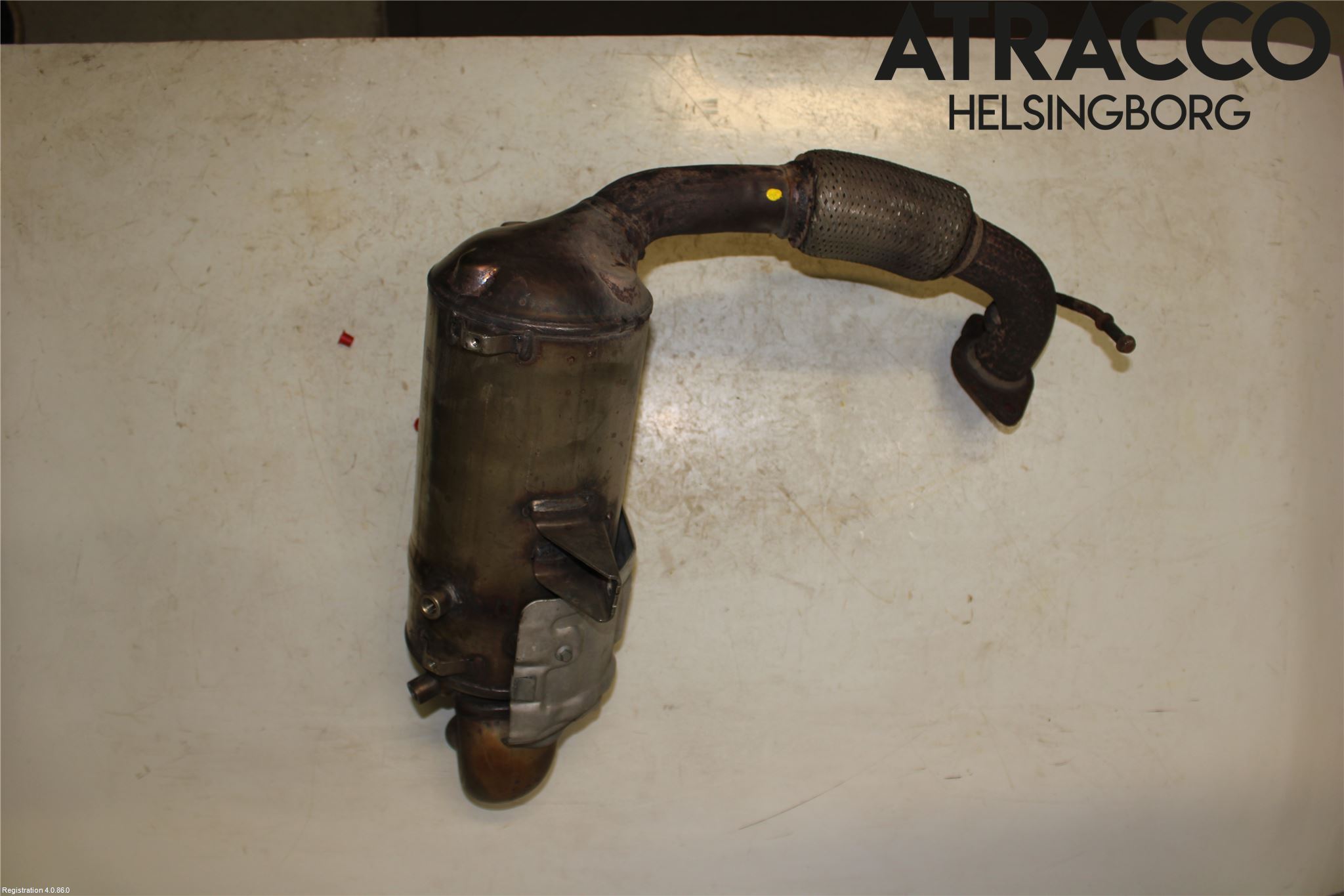 Ford FIESTA 09-12 Eksos Partikketfilter