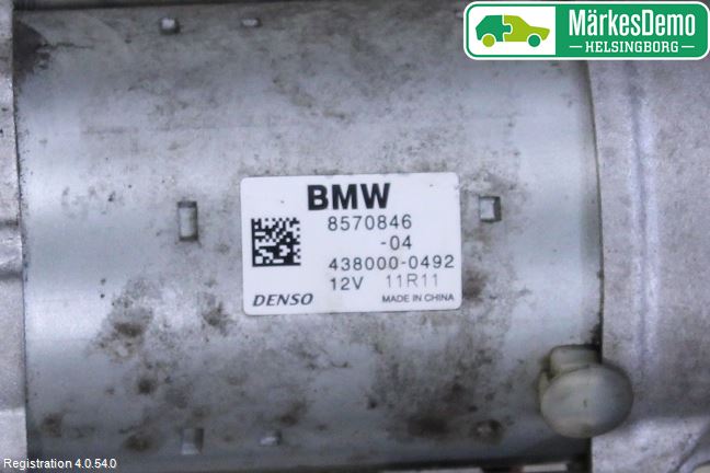 BMW 5 F10/F11/F18 09-17 Startmotor Diesel