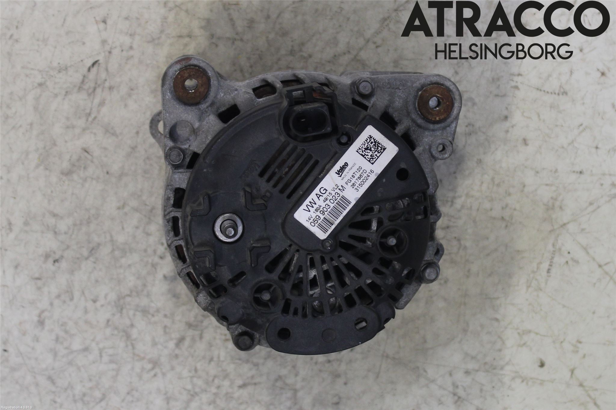 Volkswagen VW TOUAREG 7P 11-18 Dynamo
