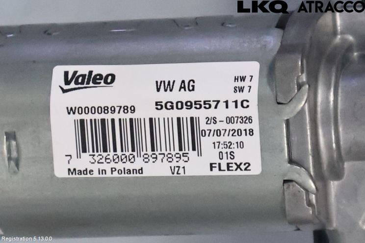 Volkswagen VW TOUAREG CR 18- Viskermotor Bakluke