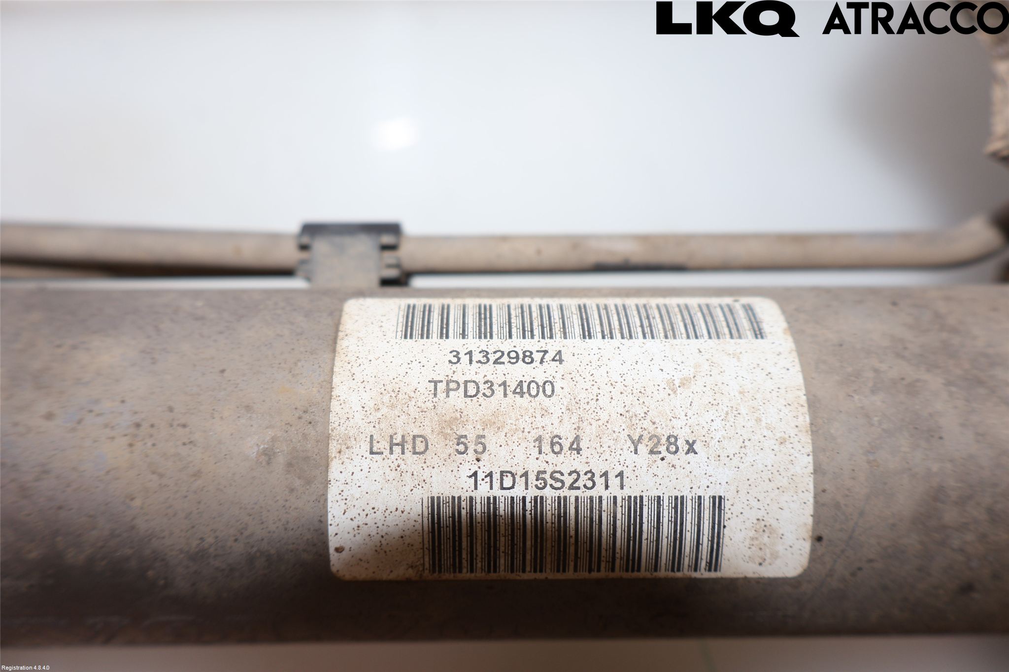 Volvo V70 08-13 Servo Snekke - Tannstang