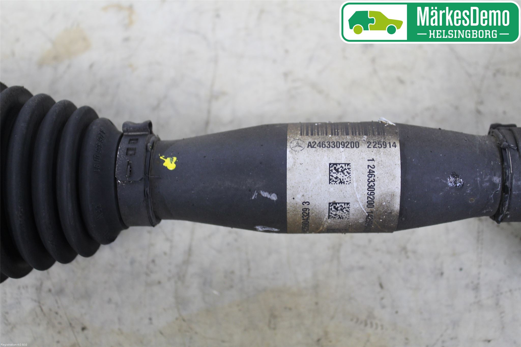 Mercedes-Benz MB CLA-KLASS (C117/X117) 13-19 Drivaksel Foran Kompl Venstre
