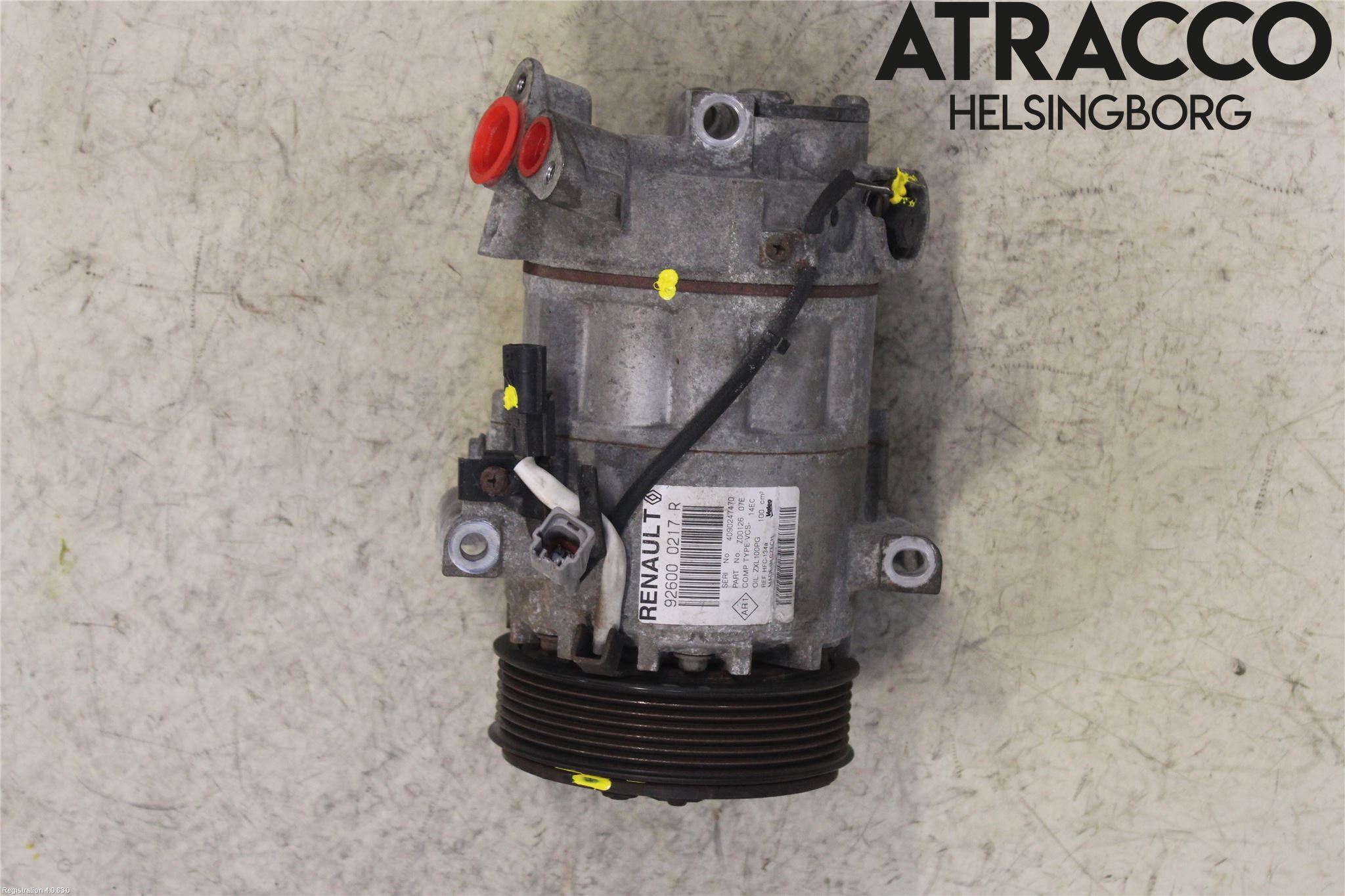 Renault CAPTUR 13-19 Varme Ac Kompressor