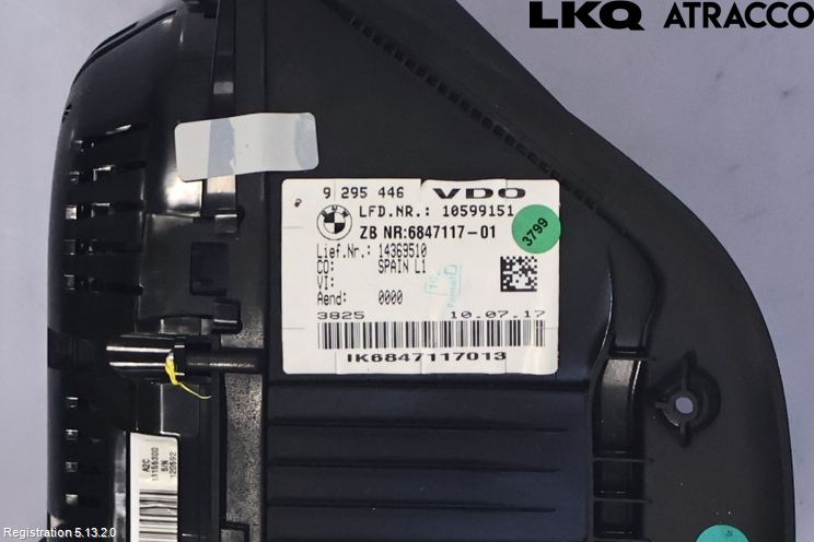 BMW X1 F48 15-22 Instr Kombinert