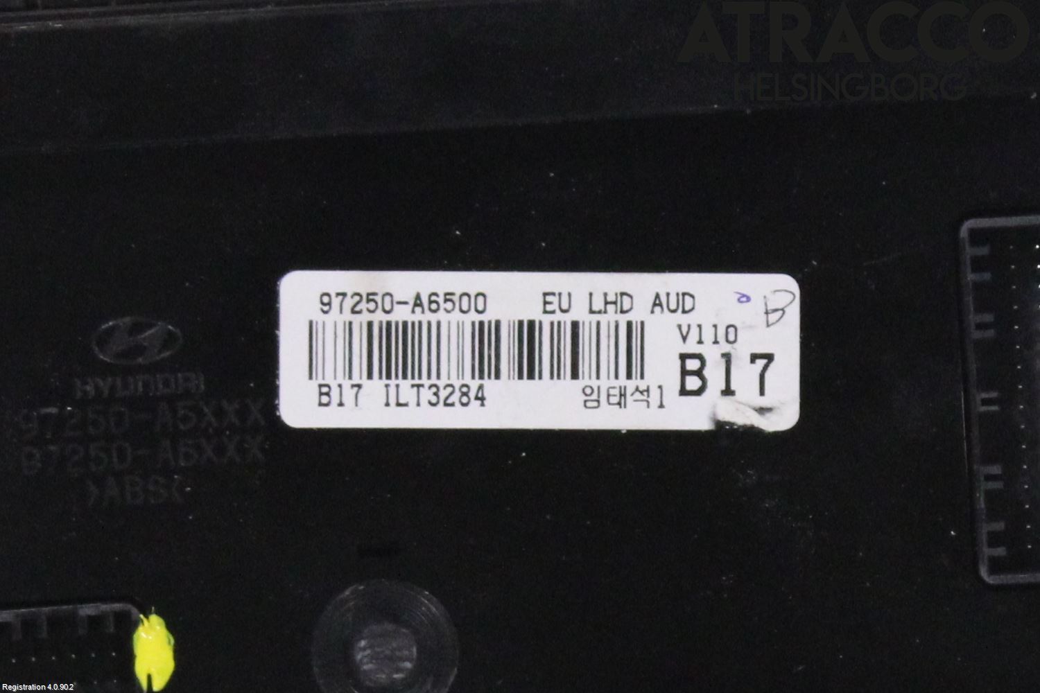 Hyundai i30 GD 13-17 Varme Ac Betjening-Display