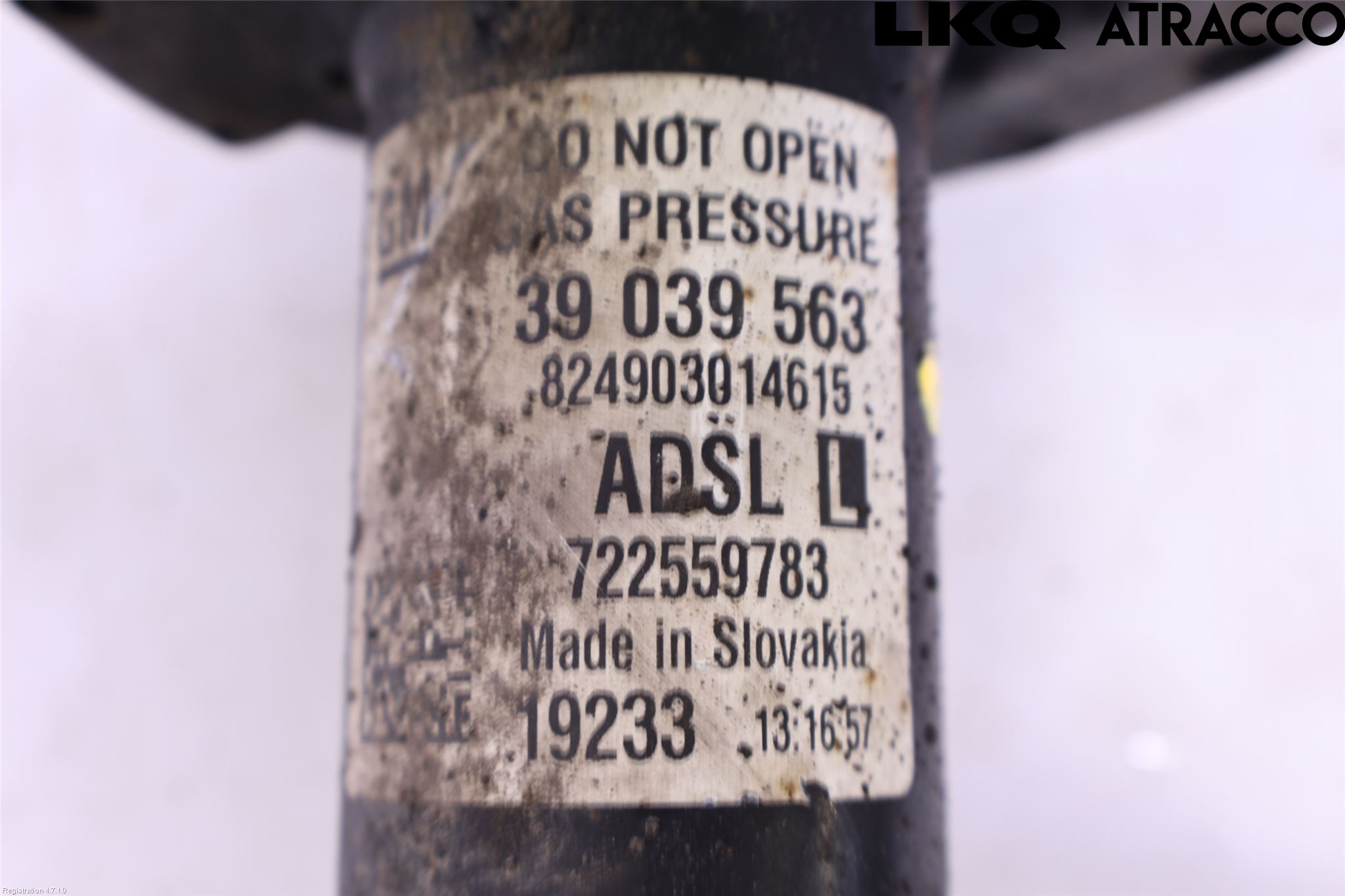 Opel ASTRA K 16-22 Fjærbein Foran Venstre