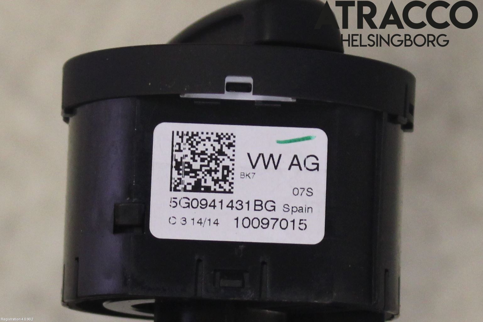 Volkswagen VW GOLF / E-GOLF VII 13-20 Bryter Hovedlys