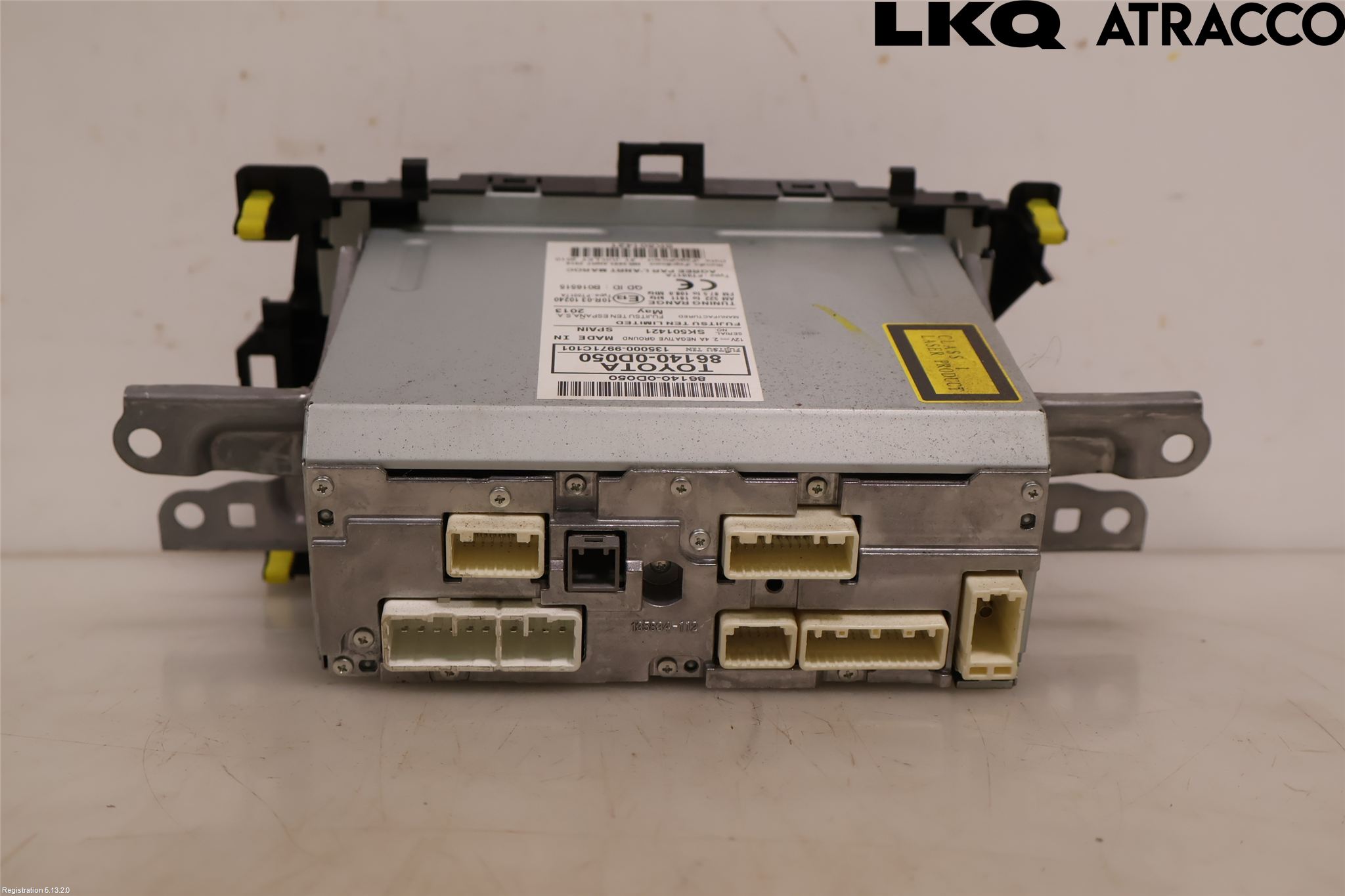 Toyota YARIS XP130 12-14 Stereo Radio Med Cd