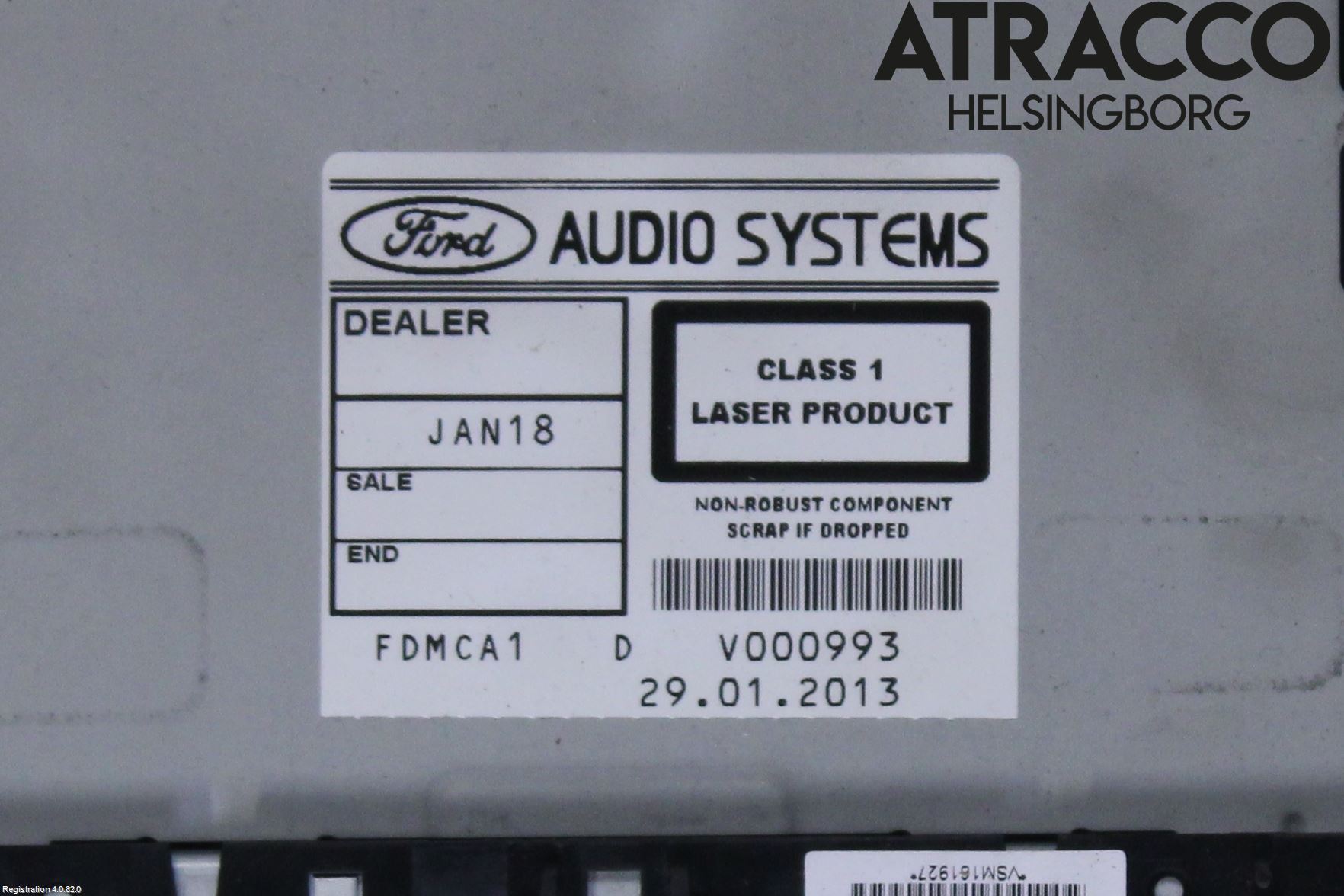 Ford S-MAX 06-15 Stereo Radio Med Cd