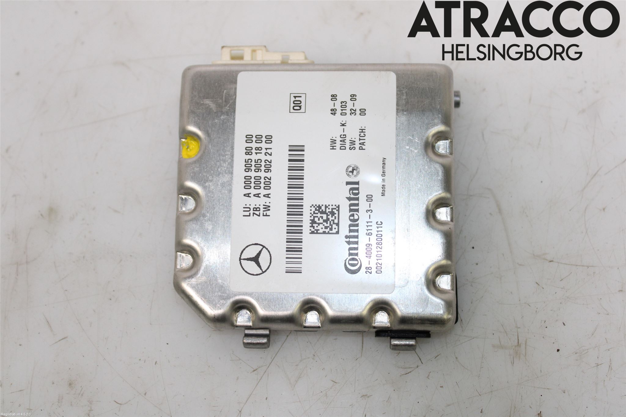 Mercedes-Benz MB E-KLASS (W212) 09-16 Sensor Kollisjonsbeskyttelse