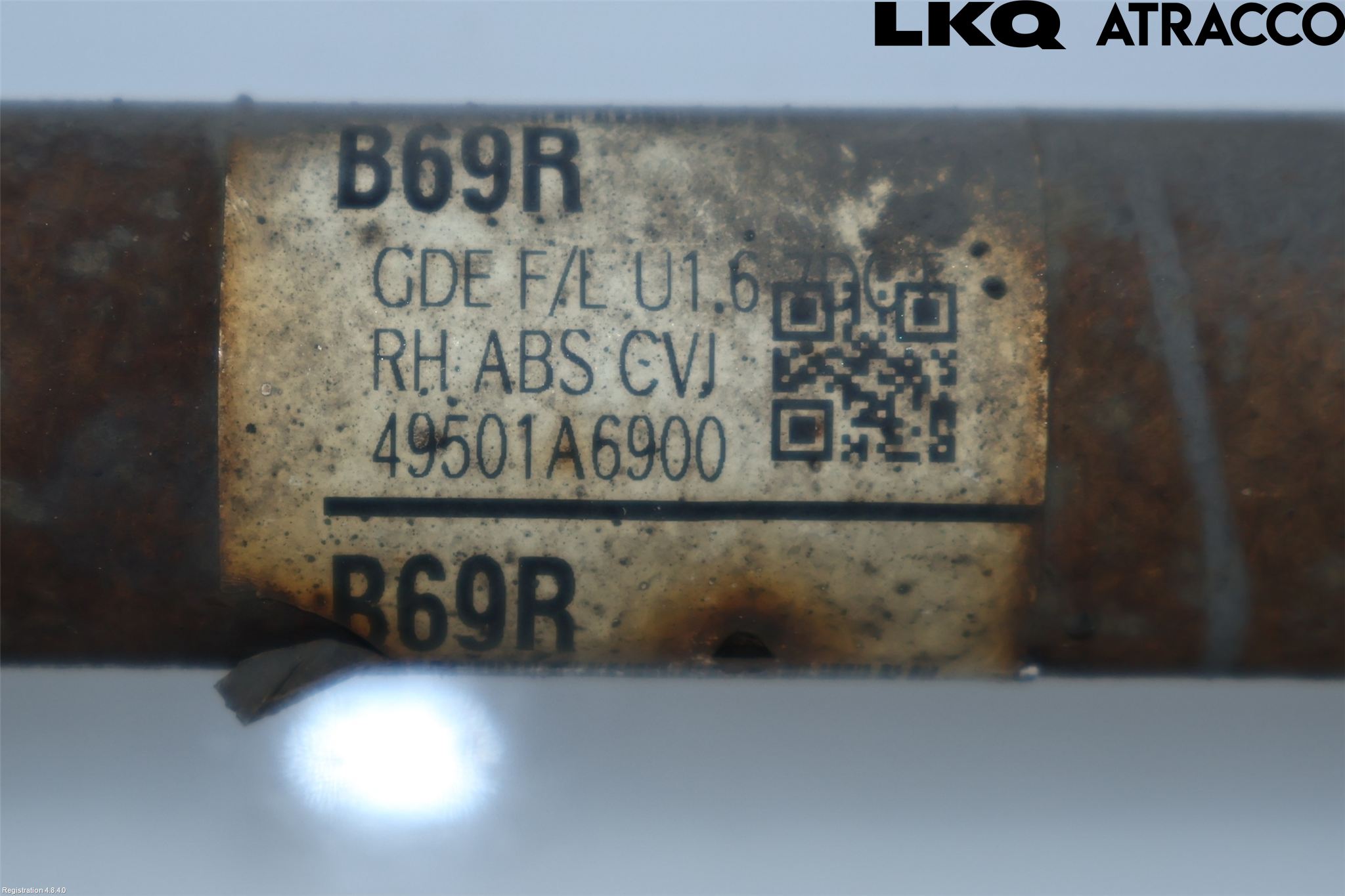 Kia CEED 12-18 Drivaksel Foran Kompl Høyre