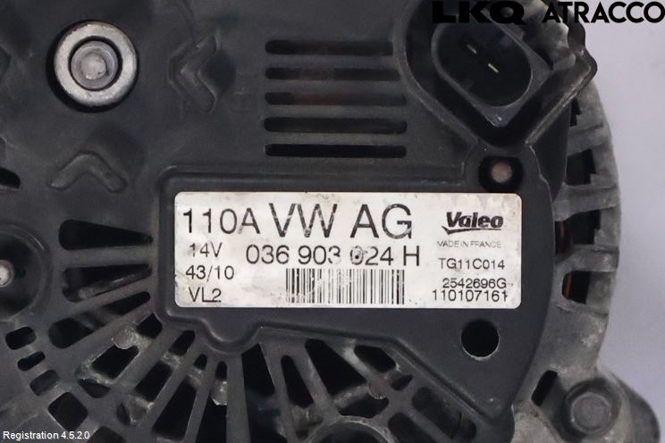 Volkswagen VW POLO 10-17 Dynamo